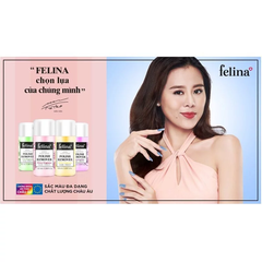 Nước rửa móng Felina cao cấp hương hoa cỏ 100ml