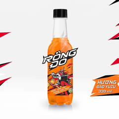Nước tăng lực Rồng Đỏ hương đào Yuzu chai 330ml