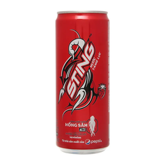Nước tăng lực Sting dâu lon 320ml