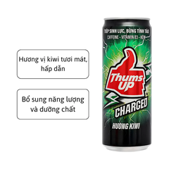 Nước tăng lực Thums Up kiwi 320ml