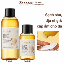 Nước tẩy trang Cocoon hoa Hồng cấp ẩm da 140ml/310ml