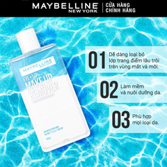 Nước tẩy trang mắt môi Maybelline 150ml