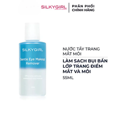 Nước tẩy trang mắt môi Silkygirl 55ml