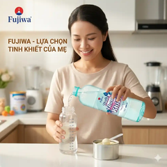 Nước thanh khiết pha sữa và uống thuốc Fujiwa 680ml