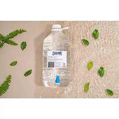 Nước uống tinh khiết Sapuwa bình 5L có vòi