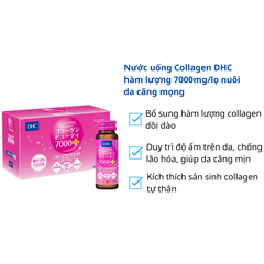 Nước uống Collagen DHC dưỡng da căng mịn, ngừa lão hoá 10 lọ