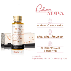 Nước uống làm đẹp Adiva Collagen 14 chai/hộp