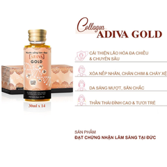 Nước uống làm đẹp Adiva Collagen Gold 14 chai/hộp