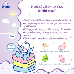 Nước xả Dnee Organic 2800ml