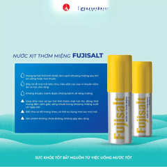 Nước xịt thơm miệng Fujisalt 14ml