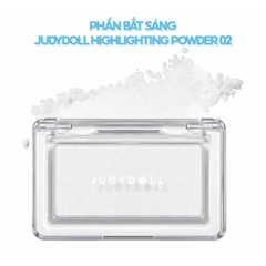 Phấn bắt sáng Judydoll Highlighting Powder 02 - Silver White 2g