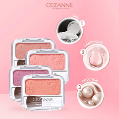 Phấn má ánh ngọc trai Cezanne 4g