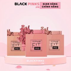 Phấn má hồng Maybelline mịn lì chuẩn màu 10/20/30 Brave/Hopeful/Fierce 4.5g