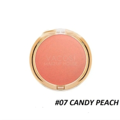 Phấn má hồng Vacosi 07 Candy Peach 5g