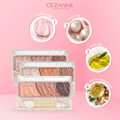 Phấn mắt 3 màu Cezanne 2.7g
