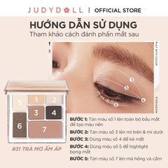 Phấn mắt đa năng Judydoll All-In-One Palette 8.5g (nhiều màu)