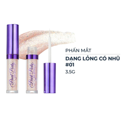 Phấn mắt dạng lỏng có nhũ B.O.M 01 Mirror Ball 3.5g
