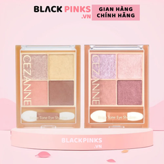 Phấn mắt 4 ô Cezanne Beige 4.3g