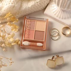 Phấn mắt 4 ô Cezanne Beige 4.3g
