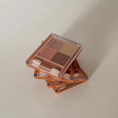 Phấn mắt 4 ô Cezanne Beige 4.3g