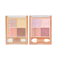 Phấn mắt 4 ô Cezanne Beige 4.3g