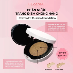 Phấn nước Cezanne Chiffon Fit SPF50+ PA++++ 11g