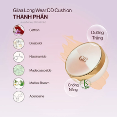 Phấn nước Glamrr Q kiềm dầu dưỡng da 01/02 màu sáng/màu tự nhiên 13g