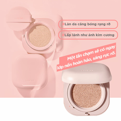 Phấn nước Laneige cho lớp nền căng bóng tự nhiên 24H #23N/21N 15g