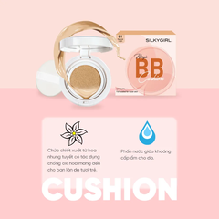 Phấn nước Silkygirl tông tự nhiên 01 natural medium 15g