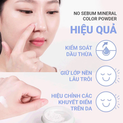 Phấn phủ innisfree kiềm dầu dạng bột khoáng 5g