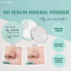 Phấn phủ khoáng Silkygirl 5g