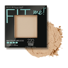 Phấn phủ Maybelline mịn lì kiềm dầu 110 Porcelain/120 Classic Ivory/130 Buff Beige/220 Natural Beige 8.5g