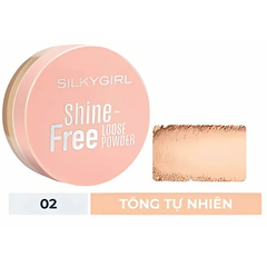 Phấn phủ dạng bột Silkygirl Shine Free 10g