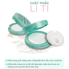 Phấn phủ Silkygirl khoáng kiềm dầu dạng nén không màu 7g