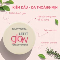 Phấn phủ Silkygirl nâng tông màu 01 radiant 7g