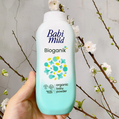 Phấn thơm dưỡng ẩm cho bé Babi Mild Pure Natural/White Sakura 180g