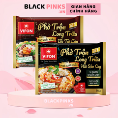 Phở trộn Long Triều Vifon vị bò tái lăn/hải sản cay gói 90g