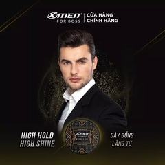 Pomade tạo kiểu tóc X-Men For Boss High Hold dày bồng 60g