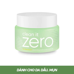 Sáp tẩy trang Banila Co Original cho mọi loại da/Nourishing cho da khô/Clarifying cho da dầu, mụn 100ml