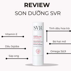 Sáp dưỡng môi SVR cho môi khô, nứt nẻ & tổn thương 4g