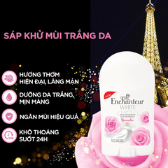 Sáp khử mùi Enchanteur sáng da Charming/Romantic/Sensation/Delightful 40g