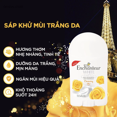 Sáp khử mùi Enchanteur sáng da Charming/Romantic/Sensation/Delightful 40g