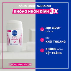 Sáp khử mùi Nivea sáng mịn mờ vết thâm 50ml