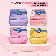 Sáp thơm khử mùi Pure Air hương cam chanh/hoa hồng/lavender/hoa anh đào 180g