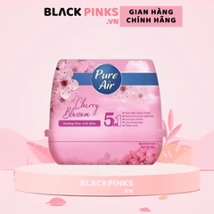 Sáp thơm khử mùi Pure Air hương cam chanh/hoa hồng/lavender/hoa anh đào 180g