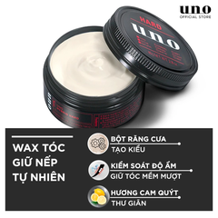 Sáp vuốt tóc tạo kiểu UNO Hybrid Hard/ Matte Effector 80g