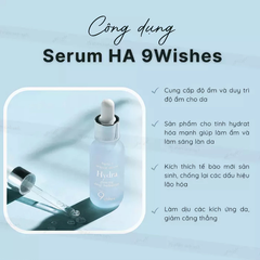 Serum 9Wishes dưỡng ẩm & làm căng bóng da 25ml.