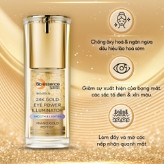 Serum Bio-essence ngừa lão hoá vùng da mắt từ vàng 24K 17g