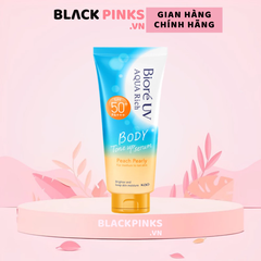 Serum chống nắng dưỡng thể Bioré Peach Pearly 130ml