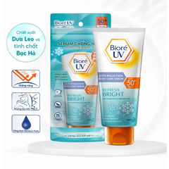 Serum chống nắng dưỡng thể Bioré sáng mịn mát lạnh 50ml/150ml